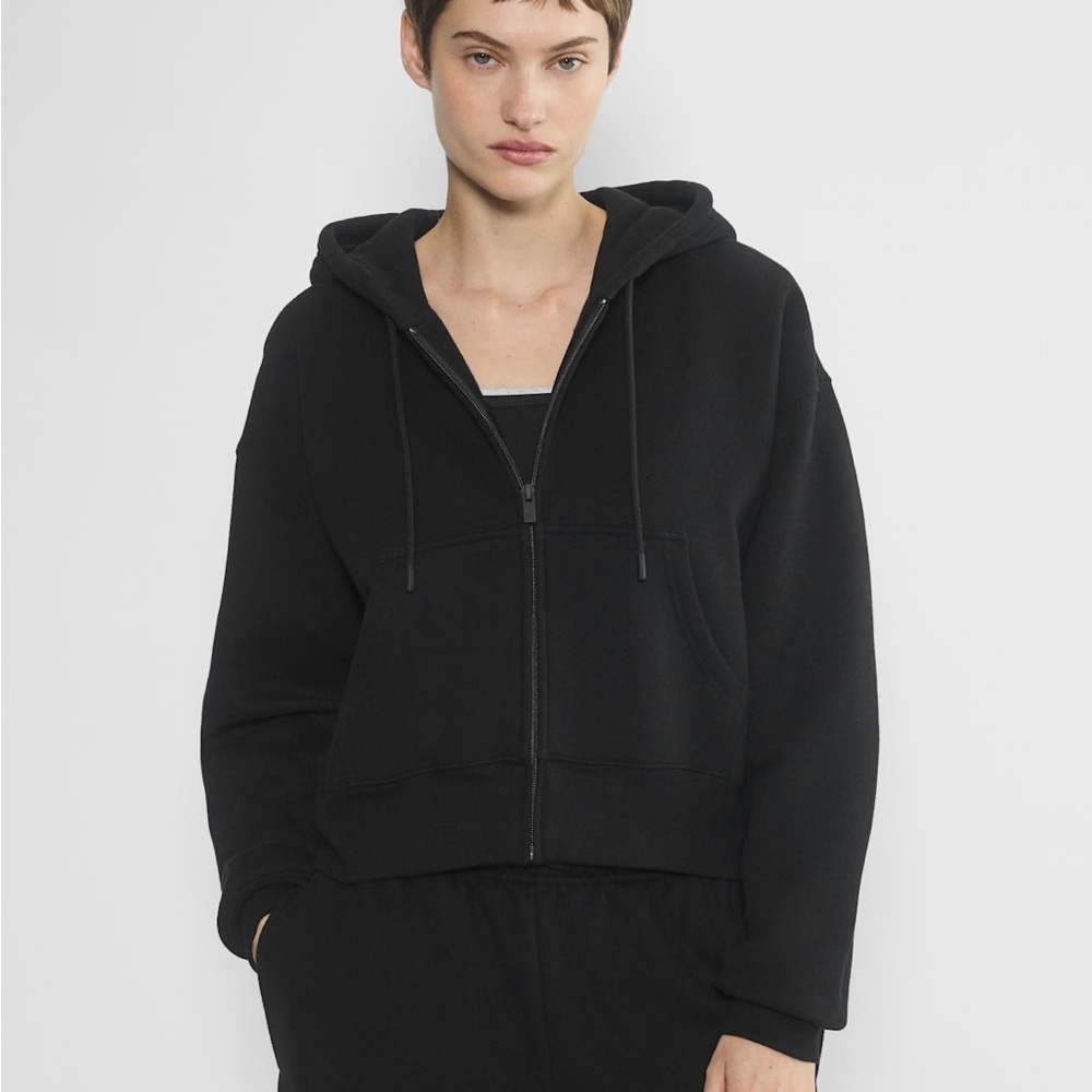 TNA Cozy Sweatfleece Boyfriend Boxy Zip Hoodie